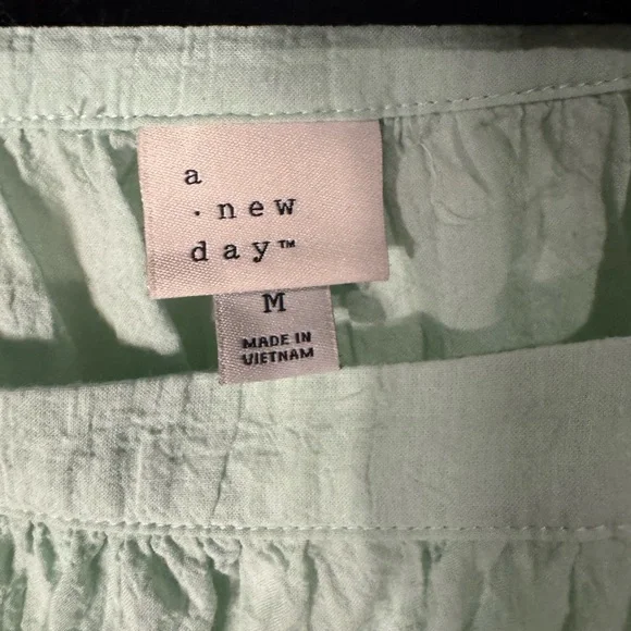 a new day Light Green Women's Top - Picture 2 of 2